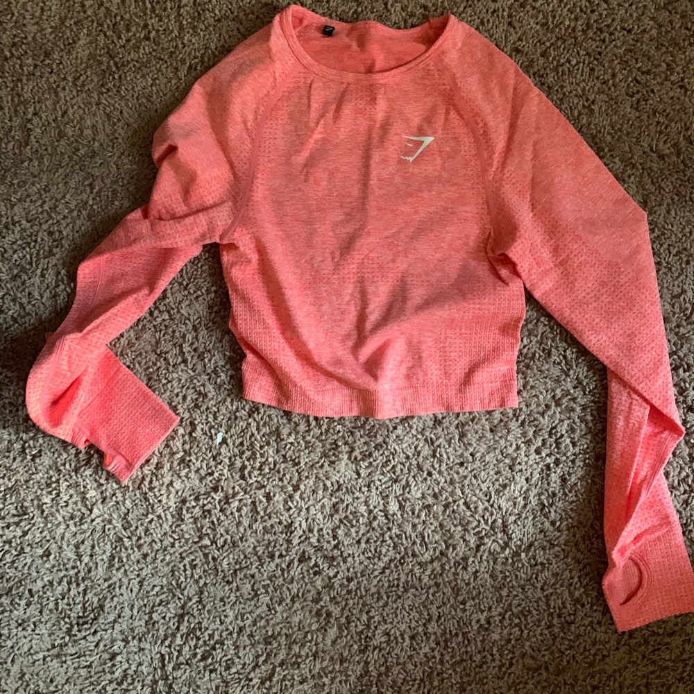 Gymshark seamless long sleeve crop